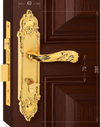 Khoá cửa thông phòng - Đồng Việt Tiệp 04317