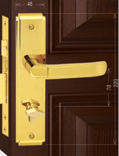 Khoá cửa thông phòng - Hợp kim Việt Tiệp 04325
