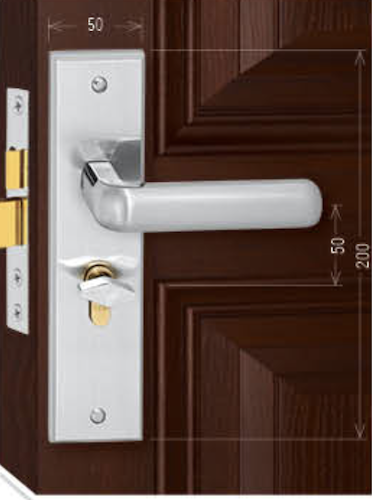 Khoá cửa thông phòng - Hợp kim Việt Tiệp 04508