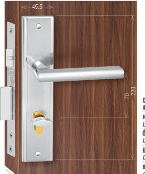 Khoá cửa thông phòng - Inox Việt Tiệp 04470