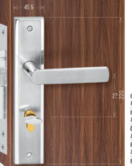 Khoá cửa thông phòng - Inox Việt Tiệp 04474