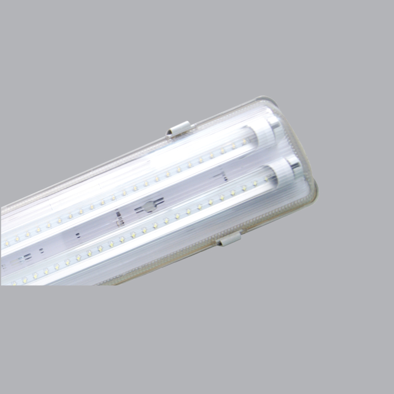 Máng đèn chống thấm 0.6m đôi MPE MWP 218, 660x136x90mm, 10 cái/thùng