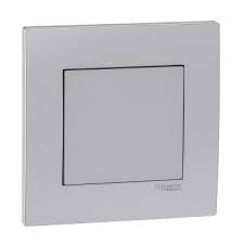 Mặt che trơn đơn Vivace Schneider KB30_AS, màu xám