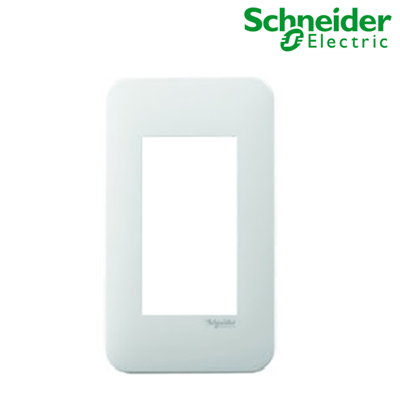Mặt cho 3 thiết bị, size S-Flexi Schneider FG1053_WE, màu trắng
