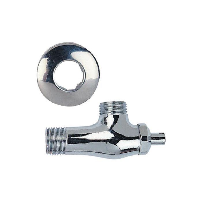 Van khoá nước chữ T bằng Inox Caesar BF403