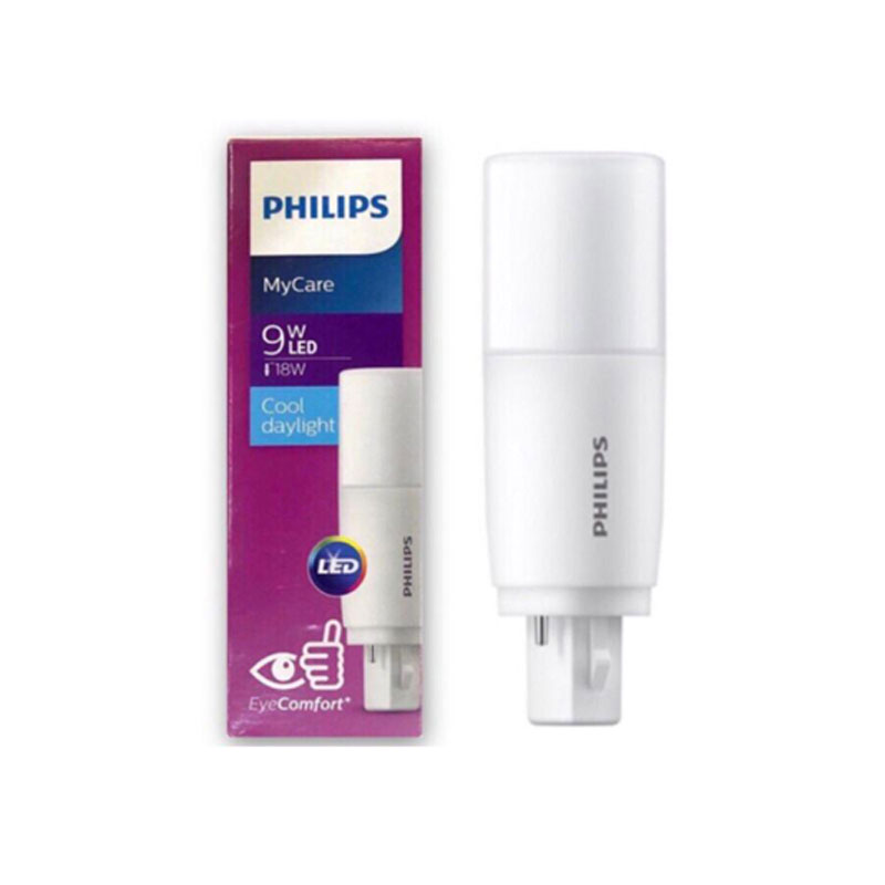 Bóng đèn LED PLC 7.5W 865/840/830 2P G24d, 10 cái/thùng