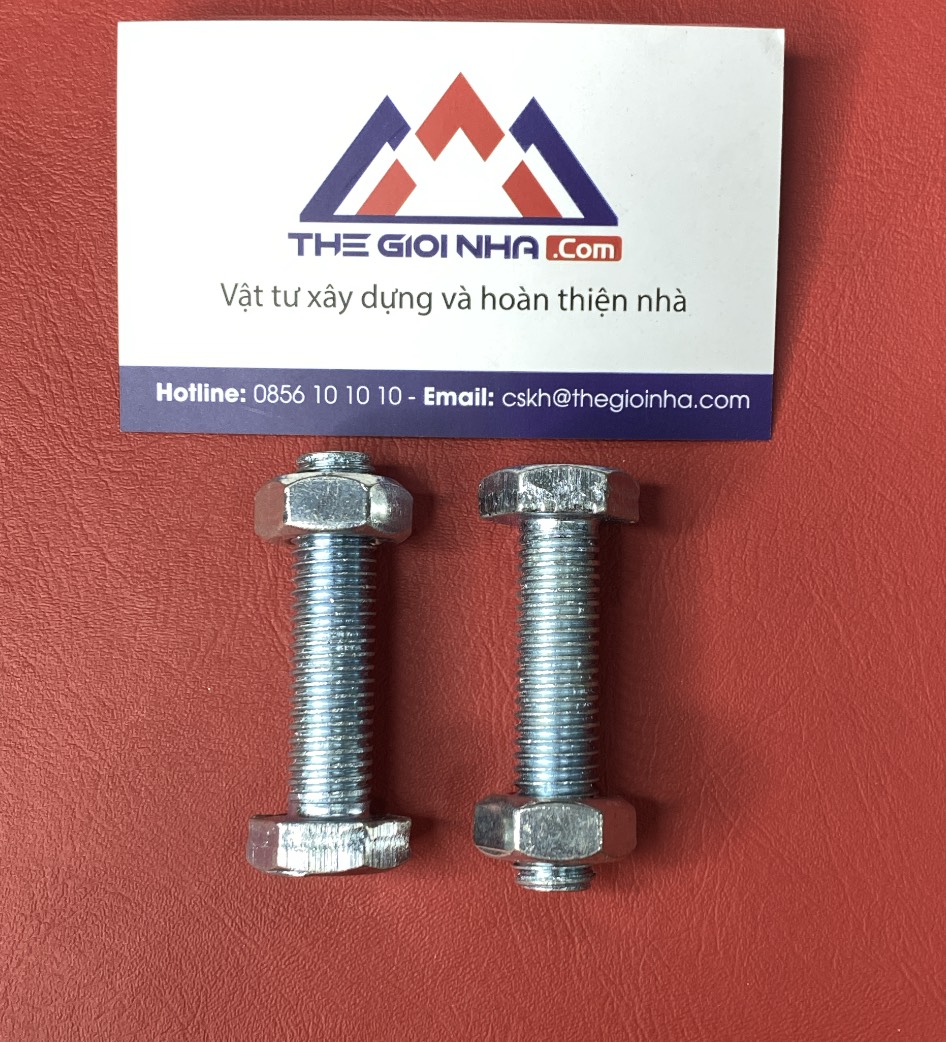 Bu lông 12F, KT 12 x50mm đóng gói 100g/500g/1kg