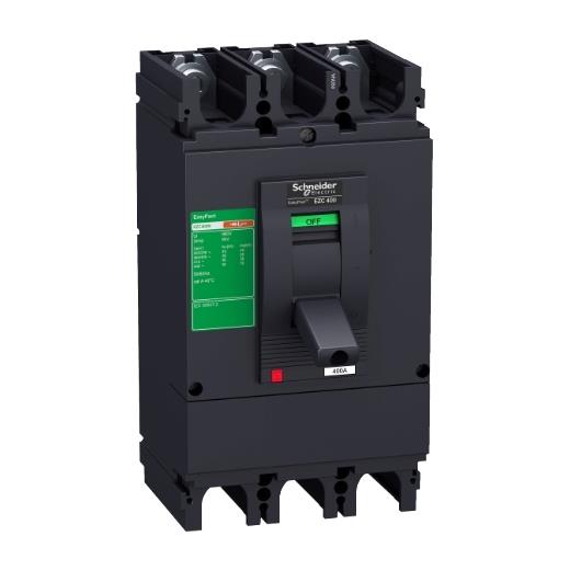 Cầu dao tự động dạng khối MCCB Easypact EZC100, 3P Type H, Icu=30kA/415V, 75A Schneider EZC100H3075
