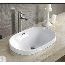 Chậu sứ trắng 8101 450*320*135