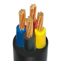 Dây cáp điện Cadivi màu đen 4 lõi CXV 4x16mm2, ruột đồng cách điện vỏ pvc, 100m/cuộn