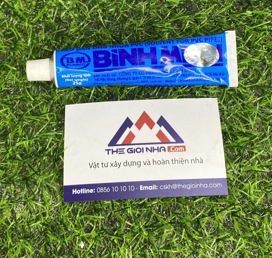 Keo dán ống nhựa PVC BÌNH MINH, khối lượng 25g