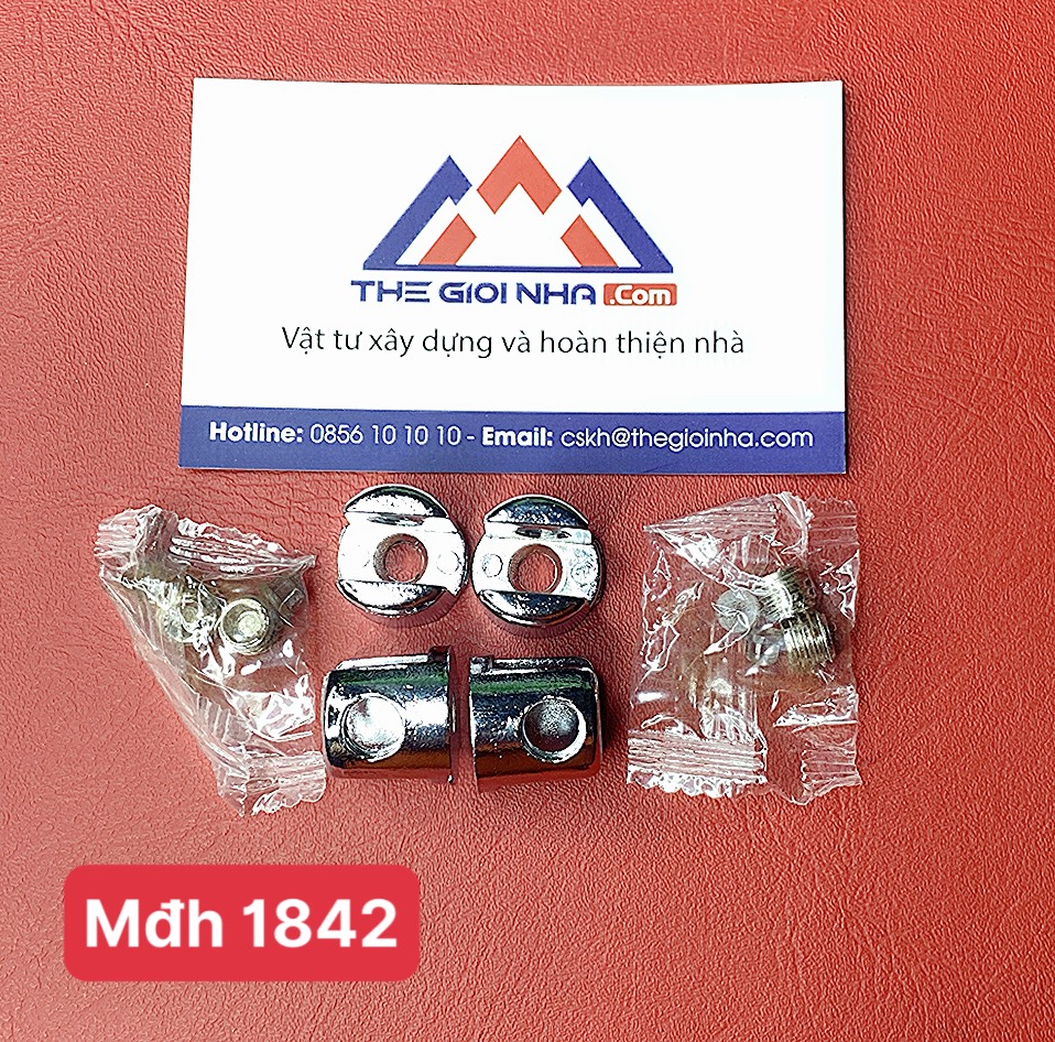 Kẹp chân kính,chất liệu xi, kích thước  8-10mm Vhardware 53613