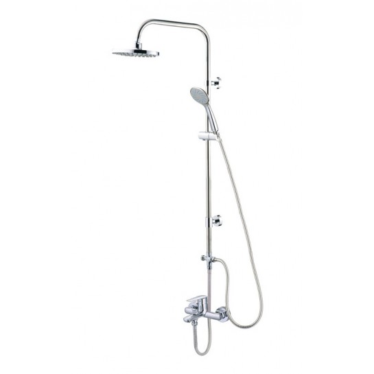 Sen nóng lạnh kết hợp bộ phụ kiện sen tắm đứng Caesar S383C+BS122