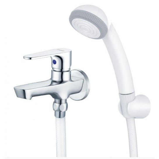 Sen tắm lạnh Caesar S063CP, tay sen nhựa