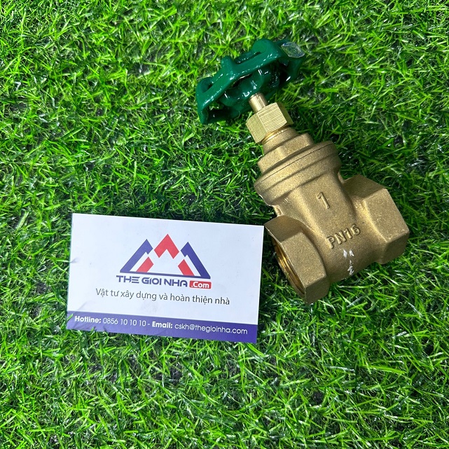 Van cửa đồng Minh Hòa Ø34 MBV - PN10 DN25, M0143