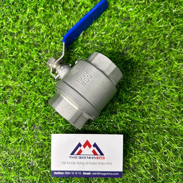 Van tay gạt Wog ø 49 1 1/2inch DN40 bằng Inox
