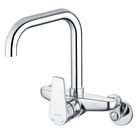 Vòi bếp nóng lạnh Caesar K535C, gắn tường