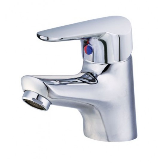 Vòi lavabo nóng lạnh Caesar B120CP, bộ xả ty