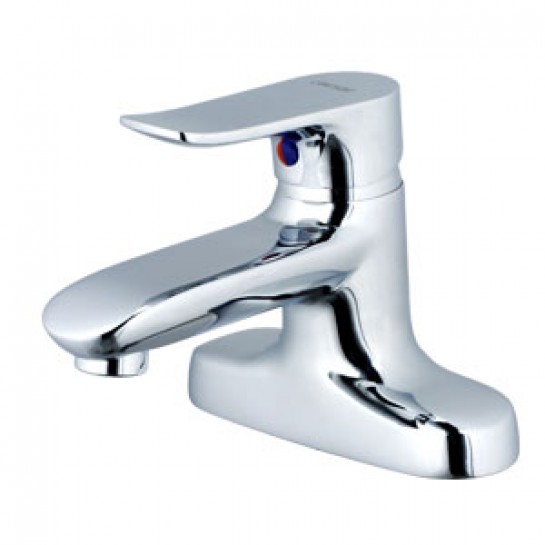 Vòi lavabo nóng lạnh Caesar B492CU, bộ xả nhấn