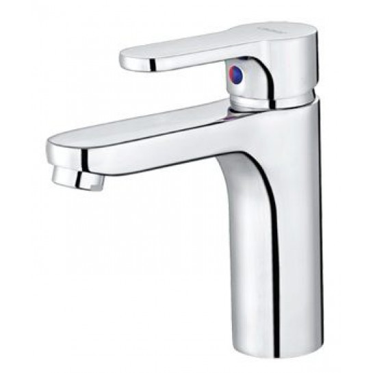 Vòi lavabo nóng lạnh Caesar B570CP, bộ xả ty