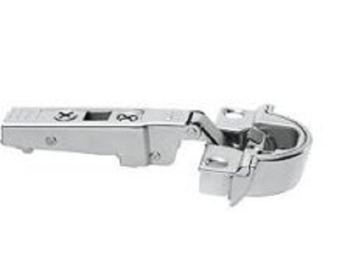 Bản lề tích hợp giảm chấn góc mở 95° dành cho cửa khung nhôm, 71B950A/9350813, Trùm hết, màu Niken
