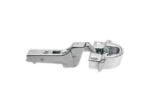 Bản lề tích hợp giảm chấn góc mở 95° dành cho cửa khung nhôm, 71B960A/9350983, Trùm nửa, màu Niken