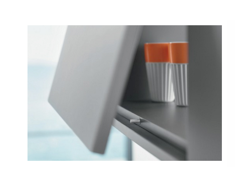Bộ tay nâng AVENTOS HK-XS nhấn mở TIP-ON (một cánh tay) 180 - 800 20K1100T/7617058, 1 bộ | set (bao gồm nêm TIP-ON ngắn màu xám và vòng sắt
