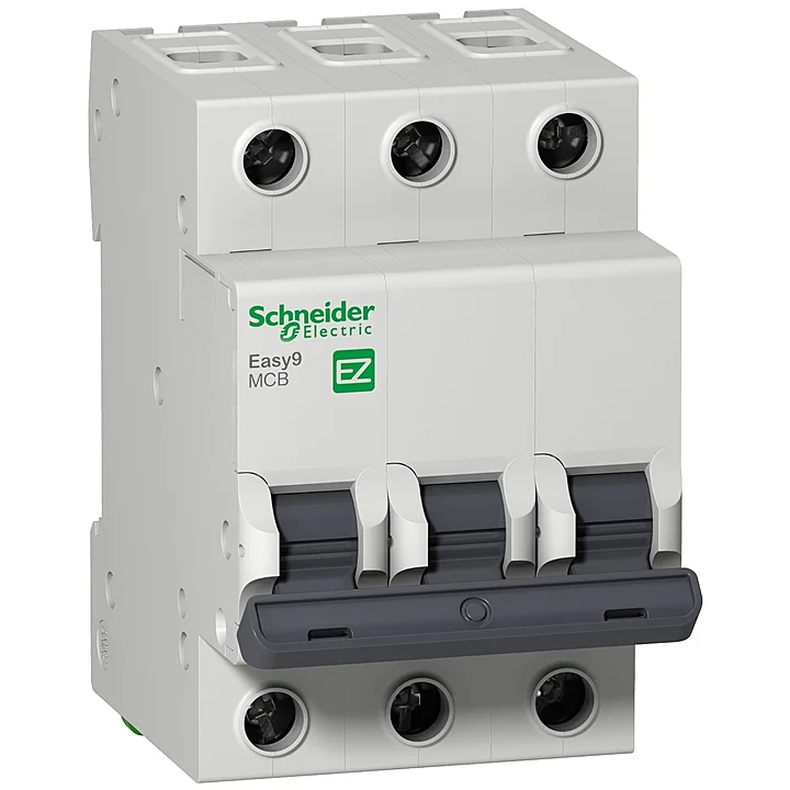 Cầu dao tự động MCB Easy9 3P 4.5kA 400V 25A C curve Schneider EZ9F34325