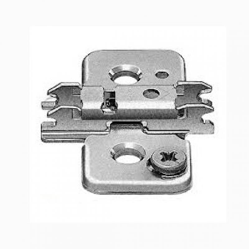 Đế bản lề CLIP, CLIP top, CLIP top BLUMOTION, 173H7130/2364393 Chữ thập 3mm, Lắp cài, Điều chỉnh chiều cao màu Niken
