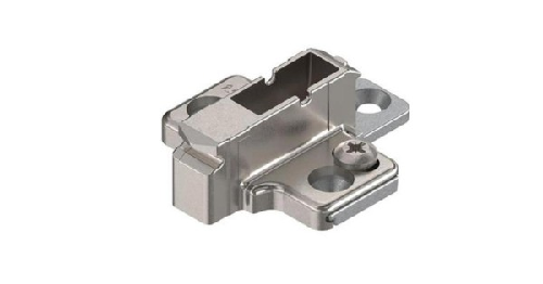Đế bản lề CLIP, CLIP top, CLIP top BLUMOTION, 175H7190/7323033 Chữ thập 9mm, Lắp cài màu Niken