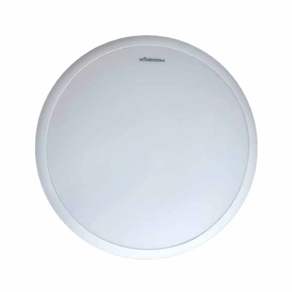 Đèn led ốp trần Artemis viền bạc 15W, kích thước D236*H42, Kosoom OP-KS-ATM-15-VB, ánh sáng trắng