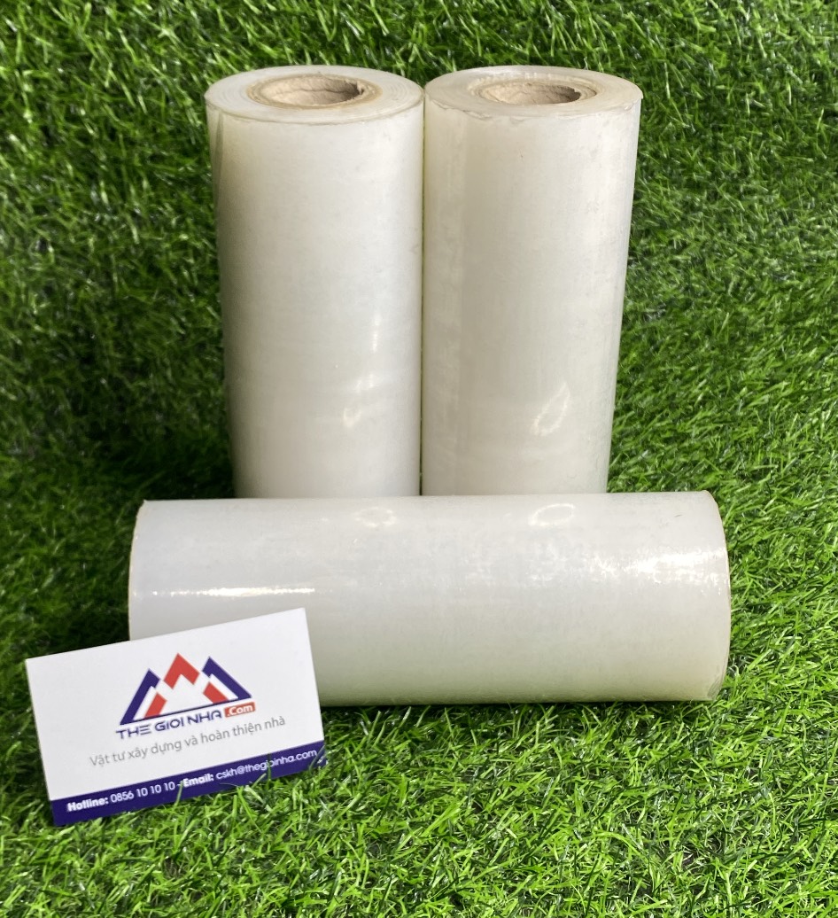 Màng PE quấn tay khổ 20cm, trọng lượng 0.6kg, lõi 200g