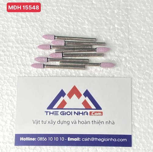 Mũi đá mài mini cán 3mm đầu đá 4mm đầu tròn