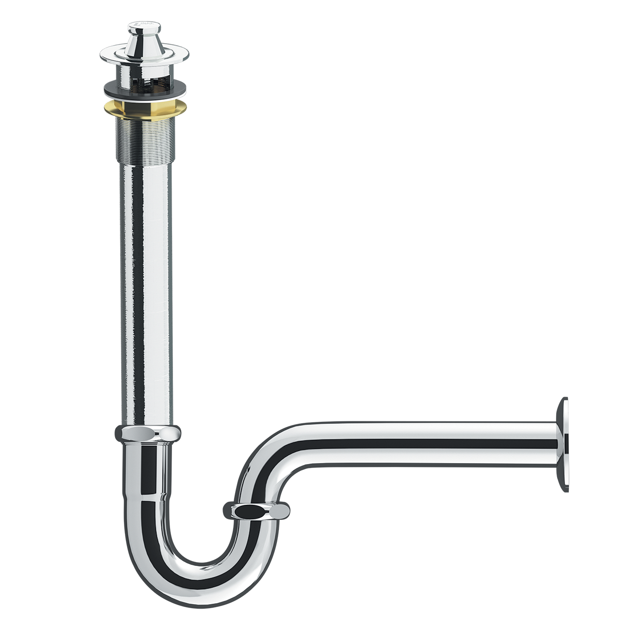 Bộ xả lavabo Kiểu P nút nhấn Inox 304 A-016V + A675P Inax