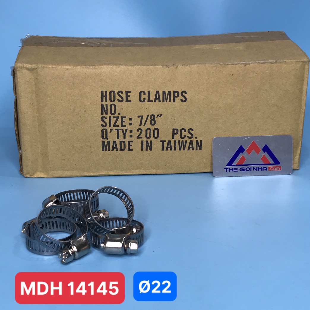 Đai siết cổ dê inox Ø 22
