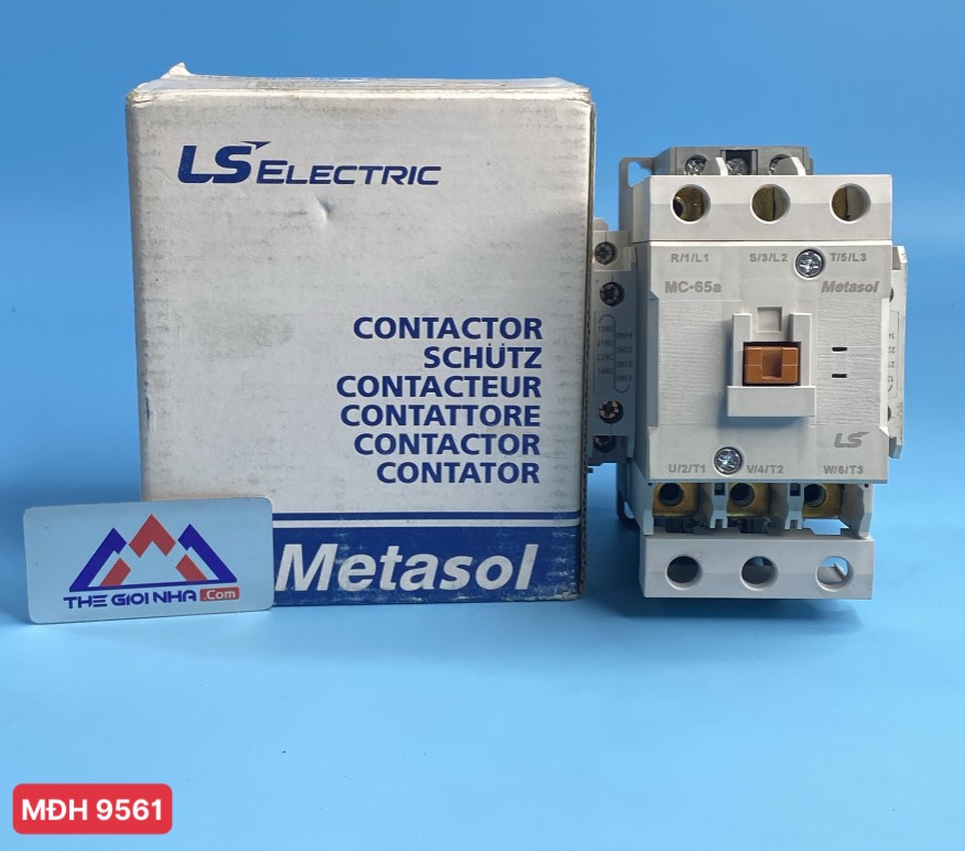 Khởi động từ 3 Pha 65A 220V LS MC-65a (2a2b)