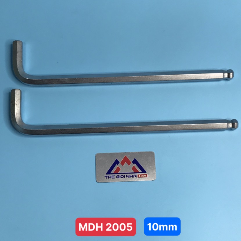 Lục giác xi mờ đầu bi top, kích thước 10mm