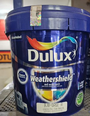 Sơn Dulux Weathershield bề mặt mờ  BJ8 5L
