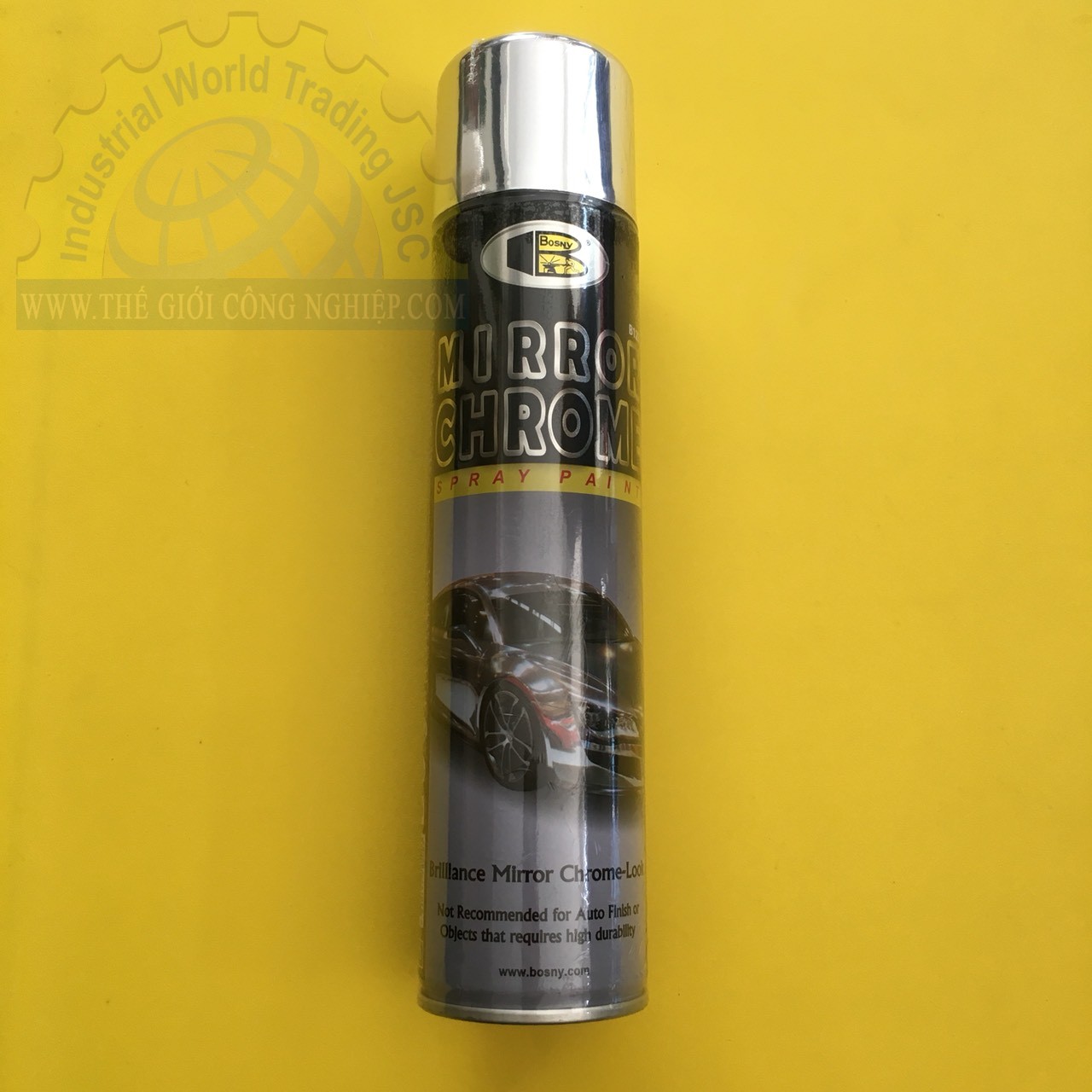 Sơn mạ inox hiệu ứng gương soi Bosny B123, 270ml