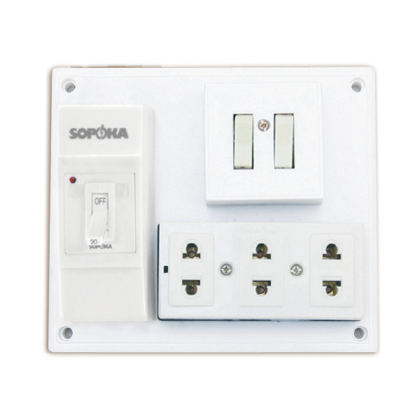 Bảng điện Sopoka BS6