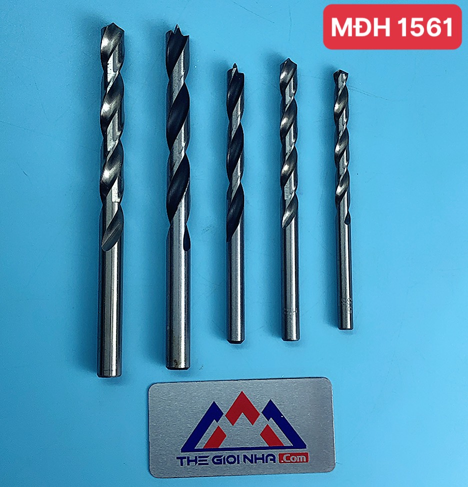 Bộ 5 mũi khoan gỗ và sắt Makita D-30106