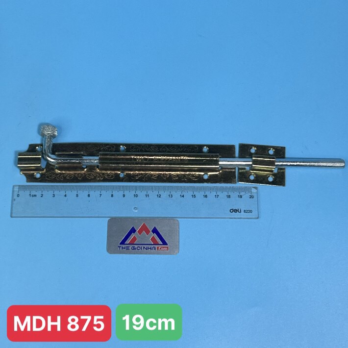 Chốt cửa sắt dài 19cm Vhardwware 53419