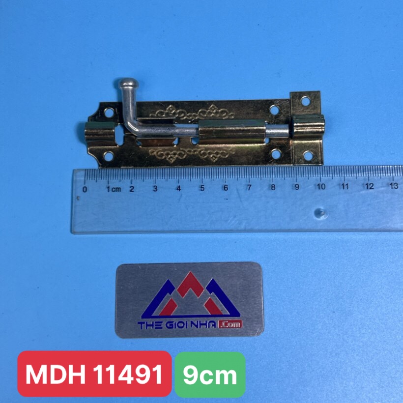 Chốt cửa sắt dài 9cm