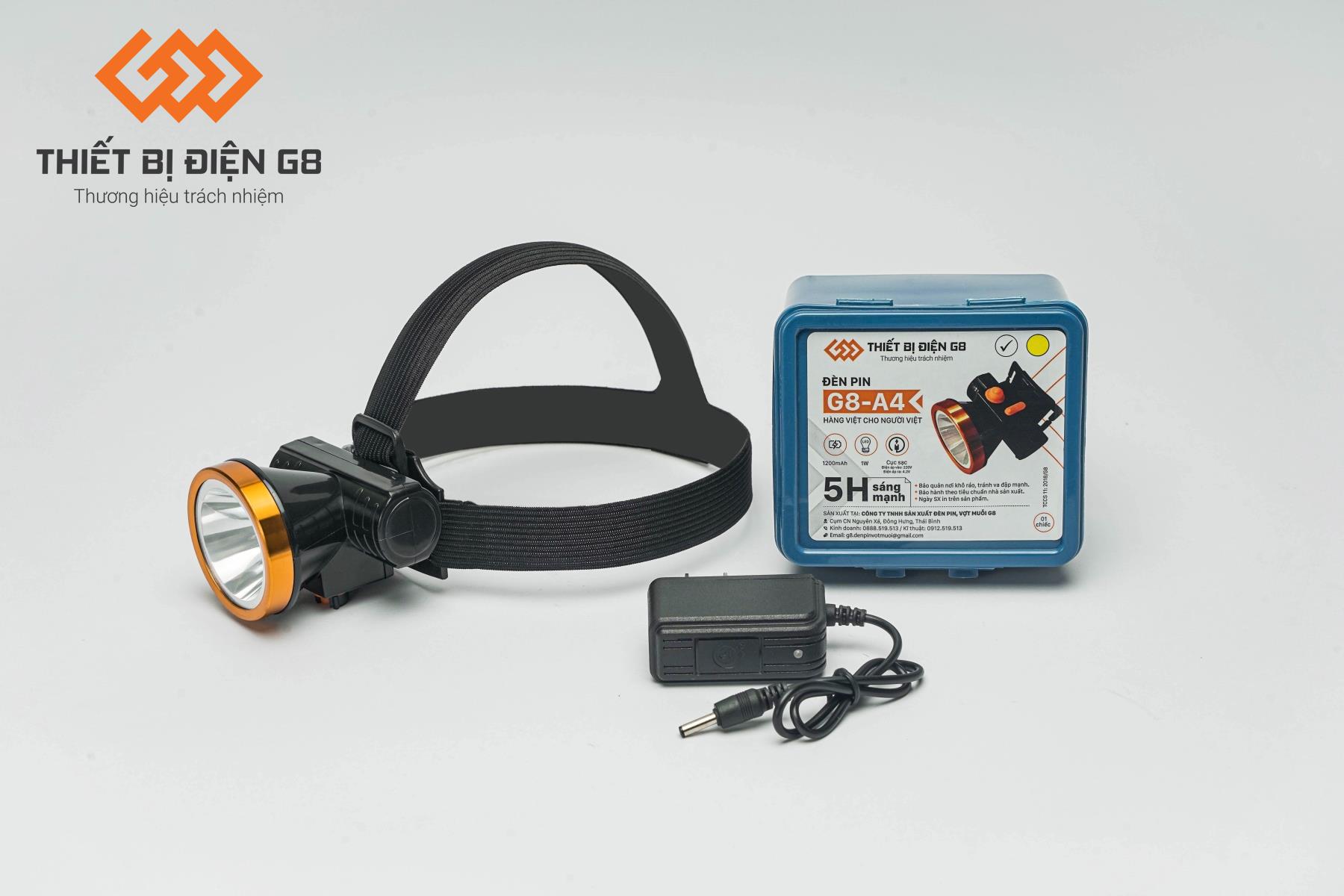 Đèn Pin đội đầu G8-A4