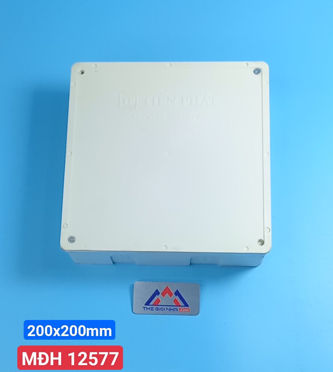 Hôp nối dây điện 200x200x56mm TienPhat Plastic H20B