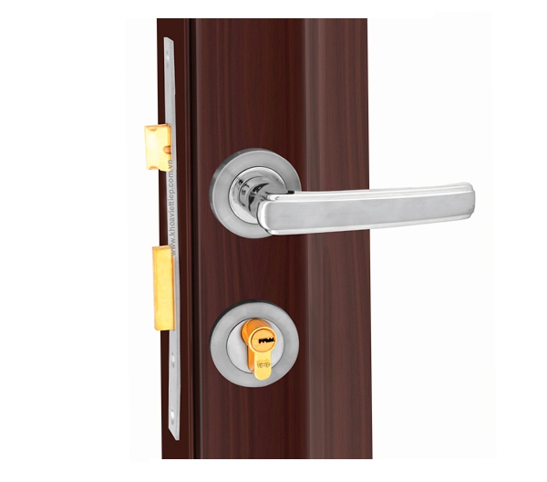 Khóa cửa đi tay ốp rời Inox SUS 304 Việt Tiệp 04082