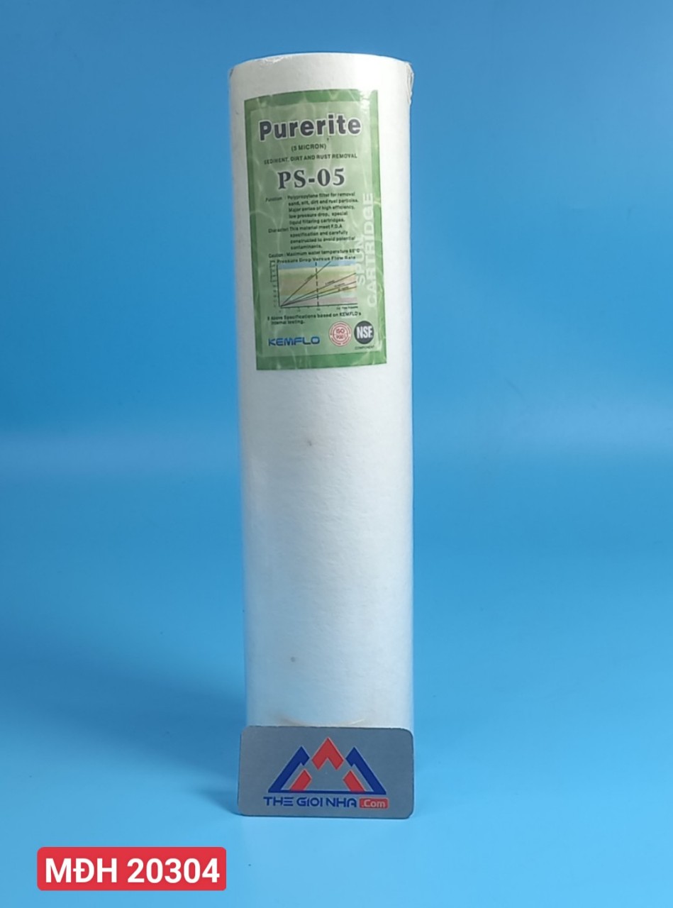 Lõi lọc Kemflo mã PS-05 Purerite lọc thô