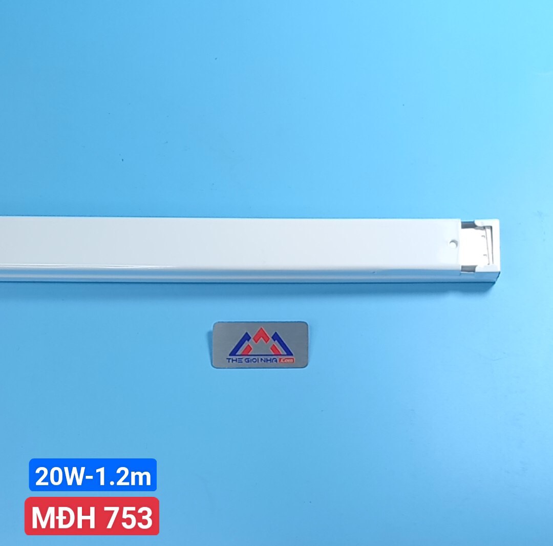 Máng đèn Batten Led Tube 20W MPE EMDK-120, dài 1.2m T8 cho bóng đơn