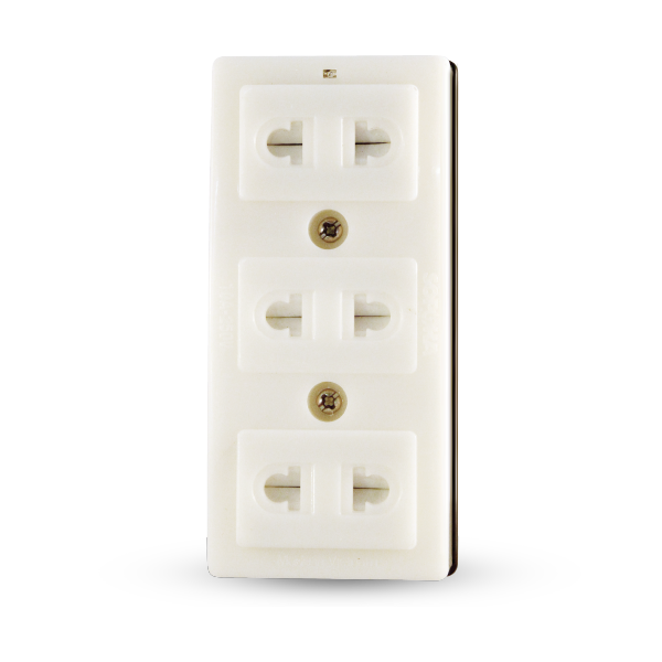 Ổ cắm điện 3 cửa Sopoka T31N