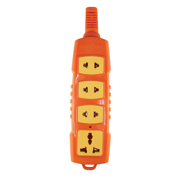 Ổ cắm siêu chịu tải 4 cửa không dây Sopoka 4S-6000W
